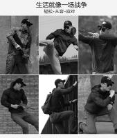 Chaqueta cortavientos fina con capucha para hombre, chaqueta de protección solar UV de secado rápido, táctica de una sola capa, motocicleta militar, verano 2025 - details 11