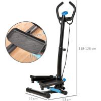 Máquina de Stepper Fitness con Manillar Ajustable Pantalla LCD Antideslizante - details 6