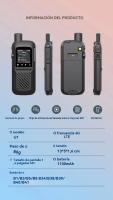 Walkie-talkie global ptt máquina de intercomunicación de red pública nacional ultradelgada al aire libre 5000 kilómetros tarjeta 4G POC - details 1