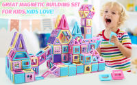 Juguetes de construcción de bloques magnéticos para niños, conjunto educativo para niños pequeños de 3-5 años, regalos de cumpleaños y Navidad - details 0