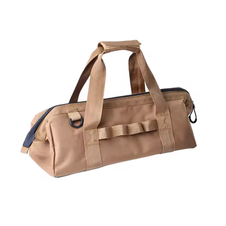 Bolsa de herramientas de almacenamiento de boca ancha de gran capacidad para acampar, bolsa de equipo impermeable - 1