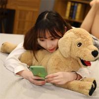 Juguetes de peluche de animales, muñeco de peluche suave de 35/75CM, para cachorro, perro Labrador, Golden Retriever - details 6