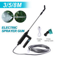 Pistola rociadora eléctrica pistola de riego de atomización automática pulverizador de plantas recargable por USB varita de riego para riego de jardín - details 0