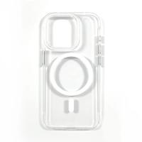 Para Magsafe funda de teléfono transparente para iPhone 16 15 14 13 Pro Max Plus 16e transparente magnético inalámbrico antiarañazos cubierta de PC - details 22