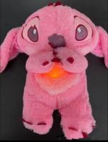 Muñeco De Peluche Kawaii Stitch Con Bolsa De Aire Y Luz Juguetes De Compañía Para Bebés Soothing MusicalBreathing Toys - details 5