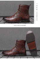 Botas de cuero de felpa para hombre, botines impermeables, estilo italiano, Chelsea, alta calidad - details 11