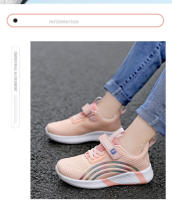 Zapatillas de deporte de marca para niñas, zapatos para correr al aire libre, Tenis transpirables de verano, zapatos deportivos infantiles para la escuela - details 9