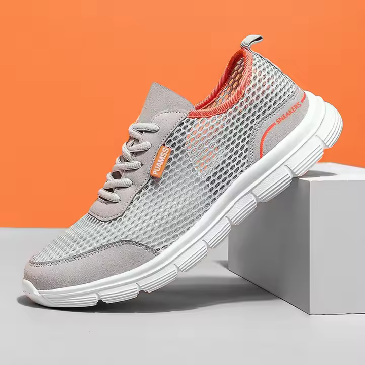 Zapatillas de deporte para hombre, zapatillas de correr de malla de verano, zapatillas ligeras y transpirables para hombre - 1