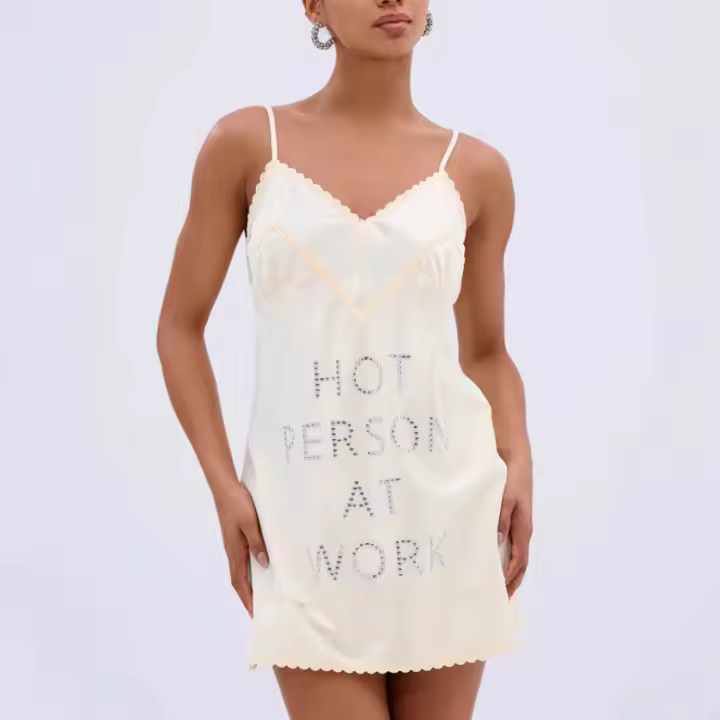 Vestido sexy Spice Hot Diamond con liguero, cuello en V, correa de hombro, falda ajustable, moda de tendencia, falda de verano. - 1