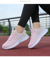 Nuevo Zapatillas para correr para mujer, zapatillas deportivas con cojín de aire, suela suave, zapatillas deportivas de tenis de malla ligeras - details 12