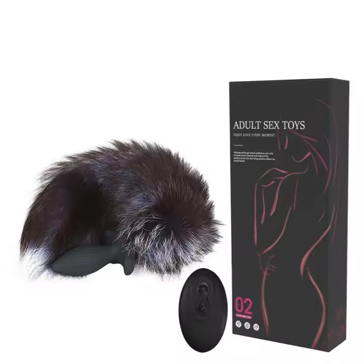Leten Fox Tail Anal mujeres Butt Plug próstata consolador masajeador juego para adultos Buttplug erótico vibrador juguetes sexuales para mujeres - 1
