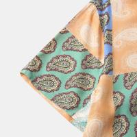 Camisa floral de manga corta para hombre, camisa informal de verano, gran oferta, 2024 - details 6