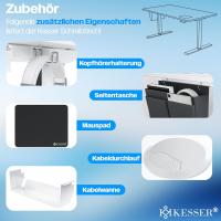 Regulable en Altura, Escritorio Ergonómico de Bipedestación, Control de Memoria de 3 Funciones, - details 3