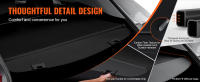 SucceBuy Cubierta de carga retráctil para Mazda CX-5 2017-2024, protector de seguridad impermeable para maletero, cubierta trasera resistente a los rayos UV con aleación de aluminio y material de PVC - details 5
