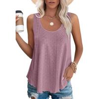 Camisetas informales holgadas sin mangas de talla grande para mujer, camisetas sin mangas de verano 2025, camisetas sin mangas de moda para mujer - details 0