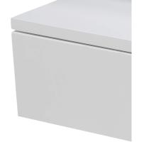noche, al. : 22,5 × un. : 32 × lar. : 35 cm, Blanco, MDF, 1 pieza. - details 4