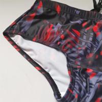 Traje de baño para hombre, trajes de baño brasileños de corte tradicional, Bikini para nadar, calzoncillos tipo bóxer para Surf, pantalones cortos, bañadores Sunga negro y rojo - details 3