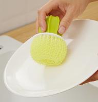 Cepillo de Olla Nano Bola de Limpieza Artículo de Cocina de Acero Inoxidable 5 Juegos - details 2