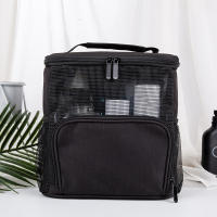 Bolsa de cosméticos de viaje para hombres y mujeres, portátil, colgante, de gran capacidad, bolsa de aseo, bolsa de almacenamiento de baño de viaje - details 1