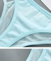 Bragas De Encaje Para Mujer, Ropa Interior Sexy De Cintura Baja Calada, Transparente, Cómoda, Lencería Femenina, 3 piezas - details 10