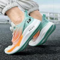 Zapatos deportivos con hebilla giratoria, calzado lateral de talla grande, zapatillas ligeras para correr, calzado de entrenamiento para hombre - details 6