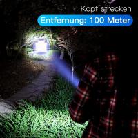 Linterna LED Recargable por USB Resistente al Agua, Telescópica, Potente Lámpara de Antorcha, Zoom de Trabajo al Aire Libre, Lanterna Portátil para Senderismo, Camping, Auto Defensa, Enseñanza, Buscado Nocturno, Exploración de Cuevas - details 4