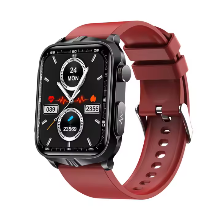 Reloj inteligente Bluetooth con monitoreo no invasivo de azúcar en sangre, función de monitoreo de salud de frecuencia cardíaca las 24 horas, un gran regalo para padres. - 1