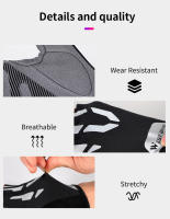 WEST BIKING-guantes de ciclismo reflectantes para hombre y mujer, manoplas de medio dedo para deporte, gimnasio, Fitness, bicicleta de carretera y montaña, Verano - details 11