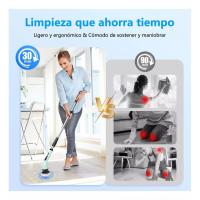 Cepillo de Limpieza Eléctrico Inalámbrico Multifuncional 9-en-1 Rotativo de Mano con USB - details 1