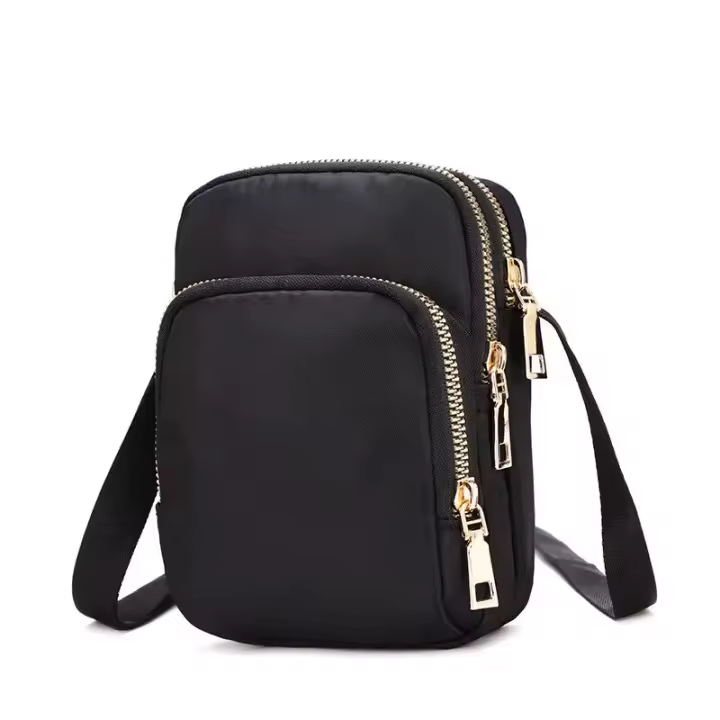 Bolso de hombro impermeable para Mujer, Bandolera with Cremallera para teléfono móvil, multición, para muñeca - 1