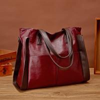 Bolso de piel sintética con asa superior para mujer, bandolera femenina de gran capacidad, diseño de lujo - details 13