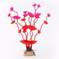 Plantas artificiales para pecera, planta de agua para acuario, adornos para pecera, accesorios de decoración, 1 unidad - details 3