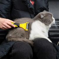 Cepillo de Aseo de Acero Inoxidable para Mascotas Recogedor de Pelo para Perros y Gatos - details 14