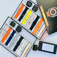 Reloj inteligente deportivo S9 Ultra 2, con correa de 7 piezas, Bluetooth, llamadas, detección de frecuencia cardíaca, pantalla HD 1,99 - details 3