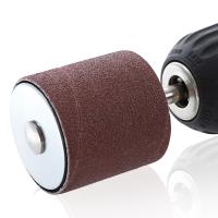 Kit de lijadora de tambor, papel de lija de correa de lijado con estuche de husillo para herramientas rotativas de prensa de taladro - details 7