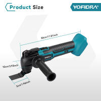 Herramienta Oscilante Sin Cable Yofidra Taladro Eléctrico para Carpintería en Casa DIY - details 10