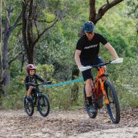 Cuerda de Remolque Elástica Para Bicicleta de Montaña, Equipo de Seguridad Para Niños, Tracción Para Padres e Hijos - details 1