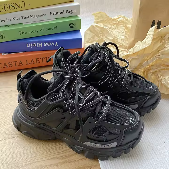 Zapatillas Deportivas para Hombres Diseño de Marca Nuevo, Zapatos Gruesos a la Moda, Adecuados para Papá, Mujer, Niñas y Niños - 1