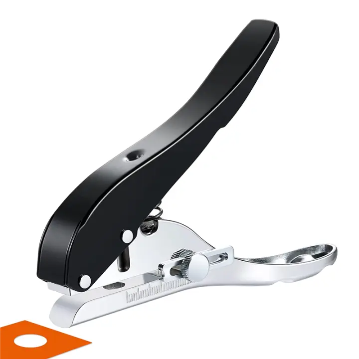 Perforadora de un solo orificio de 3/8 Inch-10mm, perforadora de alta resistencia, perforadora de mano portátil, perforadora larga - 1