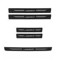 Pegatinas de Lámina de Puerta Protector de Umbral de Auto Resistente a Arañazos y Decalcomanías de Fibra de Carbono para Lancer EX Accesorios - details 4