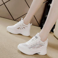 Casual 2025 Nuevas Sandalias Planas, Zapatos de Malla para Mujer que Aumentan la Altura, Sandalias de Zapatos Deportivos, - details 5
