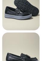Zapatos de cuero de vaca puro de alta gama, cuero genuino, suela suave y transpirable de piel de vaca de primera capa. - details 7