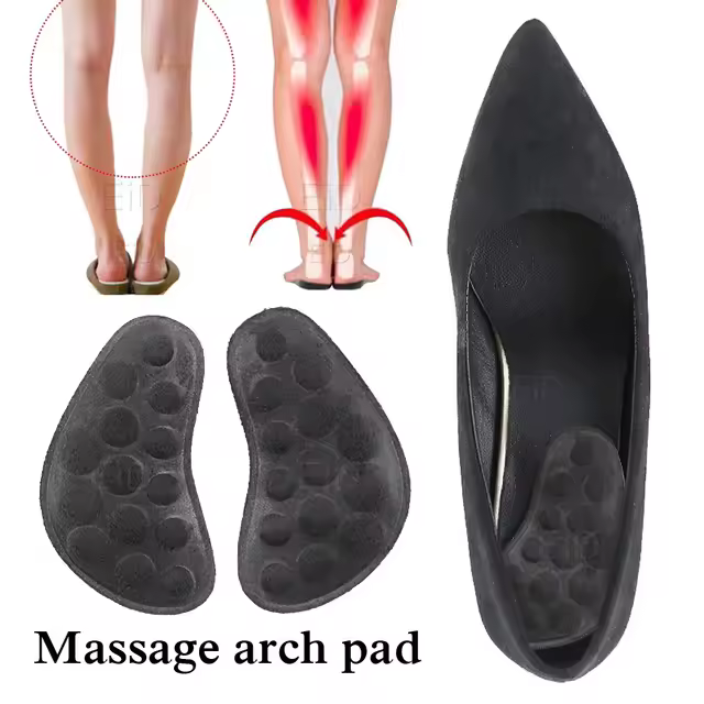 EiD-plantillas de Gel ortopédicas, soporte para el arco, almohadilla plana para la salud del pie, plantilla para zapatos, almohadilla para facilidad de presión, fascitis Plantar - 1