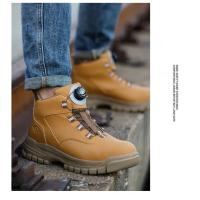 Botas de Trabajo para Hombres Zapatos de Acero con Botones Giratorios Botas de Seguridad - details 16