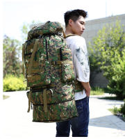 Mochila táctica militar de 100l para hombre, bolsa de ejército para senderismo al aire libre, Camping, escalada, Trekking, bolsas deportivas de montaña, XA106Y - details 10