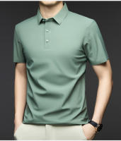 Polo de Cuello Redondo de Alta Calidad Camiseta de Manga Corta para Hombres - details 3