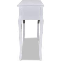 Mesa de entrada recibidor consola 3 cajones madera MDF mesa auxiliar pasillo vestíbulo comedor teléfono llaves mueble aparador tocador - details 25
