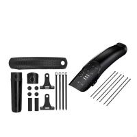 Guardabarros delantero/trasero para bicicleta, guardabarros delantero y trasero, ligero, de PVC, carcasa dura, guardabarros de plástico ajustable para bicicleta de montaña - details 6