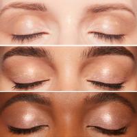 Barritas de sombra de ojos con brillo mate, sacapuntas incorporado, resistente al agua, masilla de piedra de bronce perla, plumas de sombra de ojos de amatista ahumada ﻿ - details 2