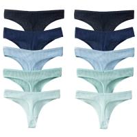 5 unids/set de bragas de mujer, ropa interior de algodón a rayas, tangas deportivas sexis, lencería cómoda, tangas suaves y calientes - details 8